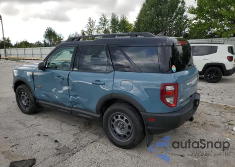 2021 Ford Bronco Sport Badlands из США, поврежденный, VIN 3FMCR9D90MRA52004